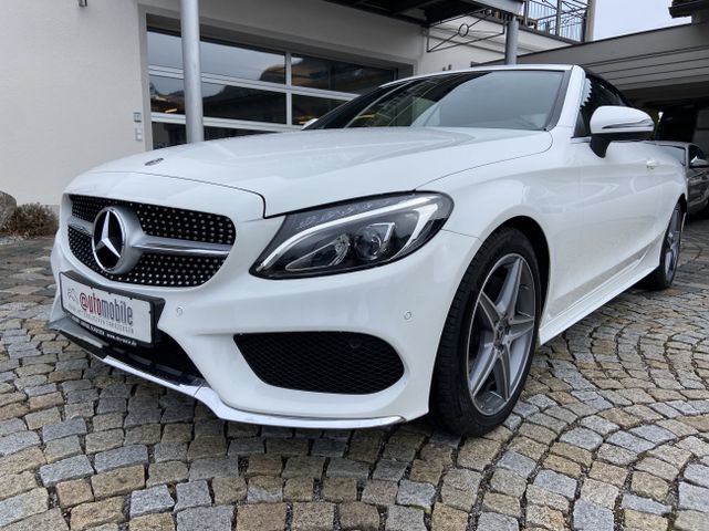 Mercedes-Benz C180 Cabrio AMG Airscarf-LED-Navi-Kamera-AHK-18"