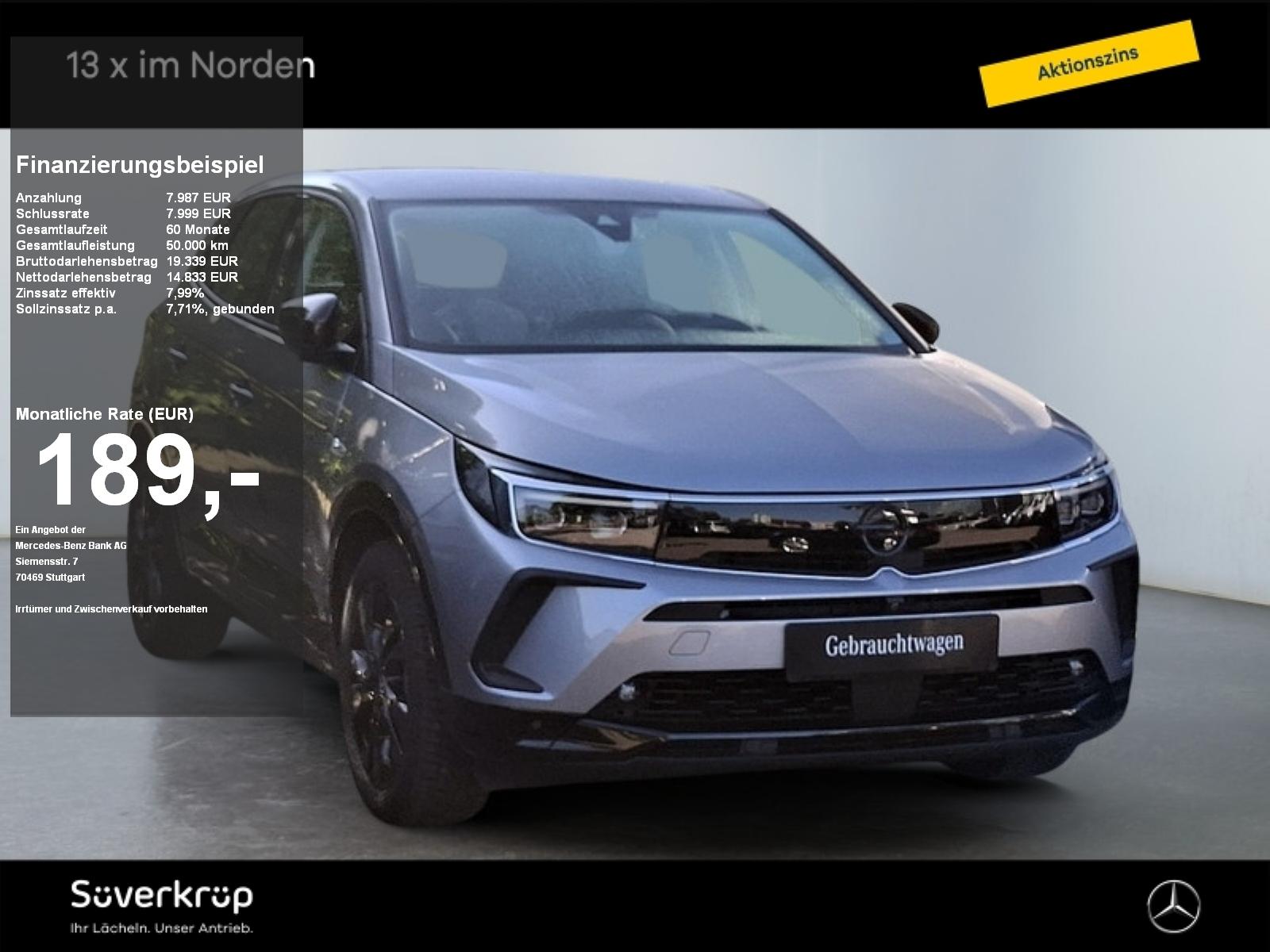 Opel Grandland (X) 1.2 Mild-Hybrid GS Line 360 SPUR