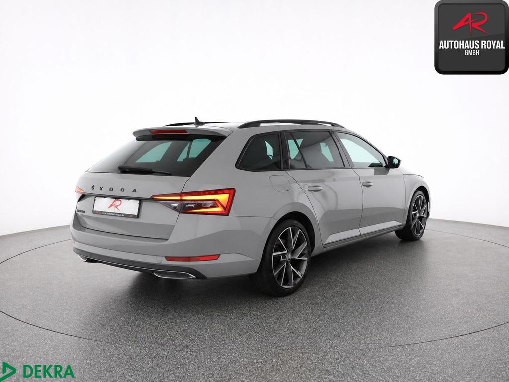 Skoda Superb 2023 г. Серый, пробег 55854 км