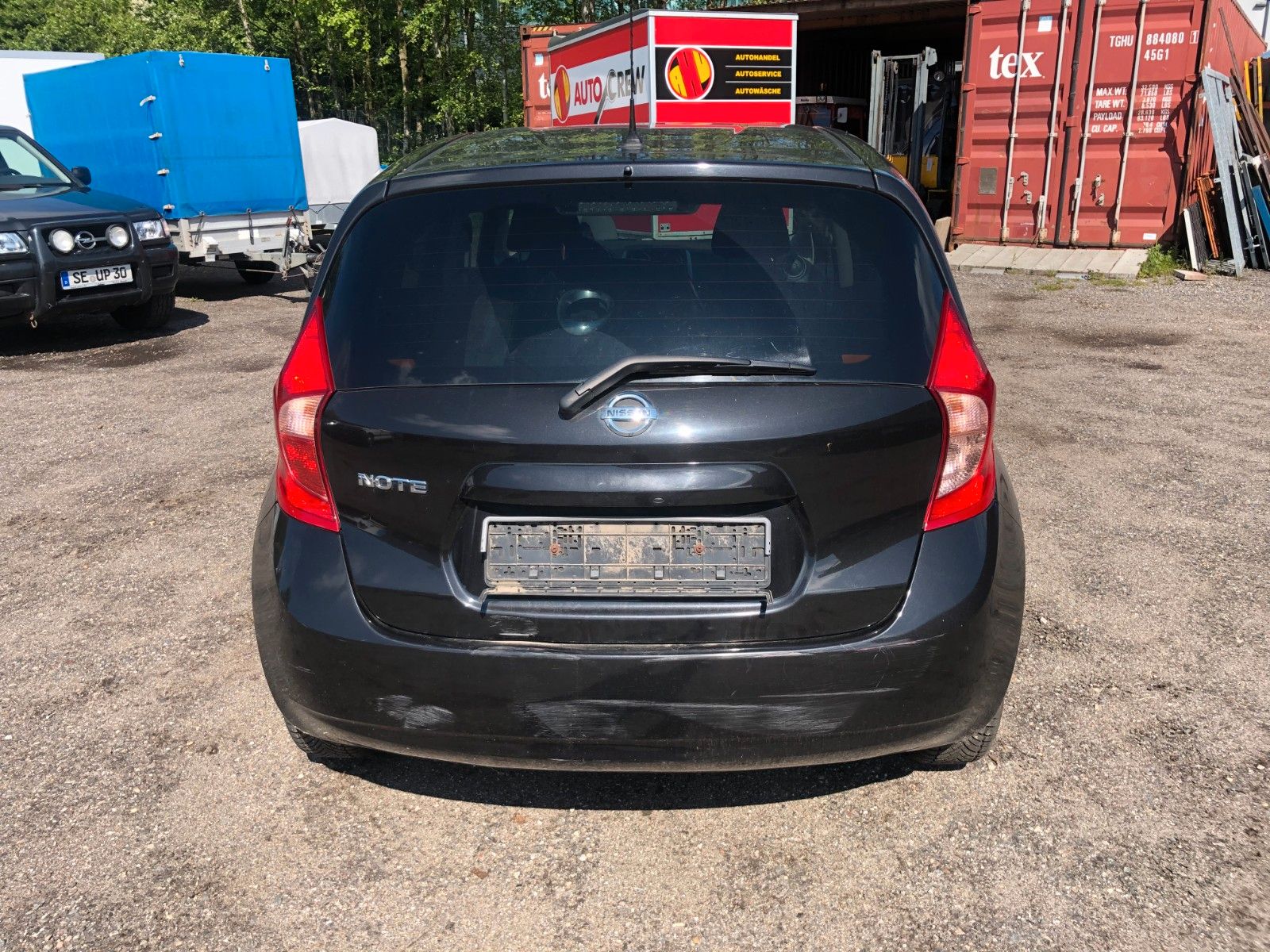 Fahrzeugabbildung Nissan Note Acenta Plus Frontschaden