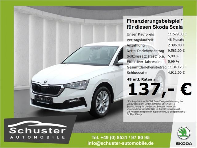 Skoda Scala 1.0TSI*LED Tempom SHZ PDC Bluetoo Spurass