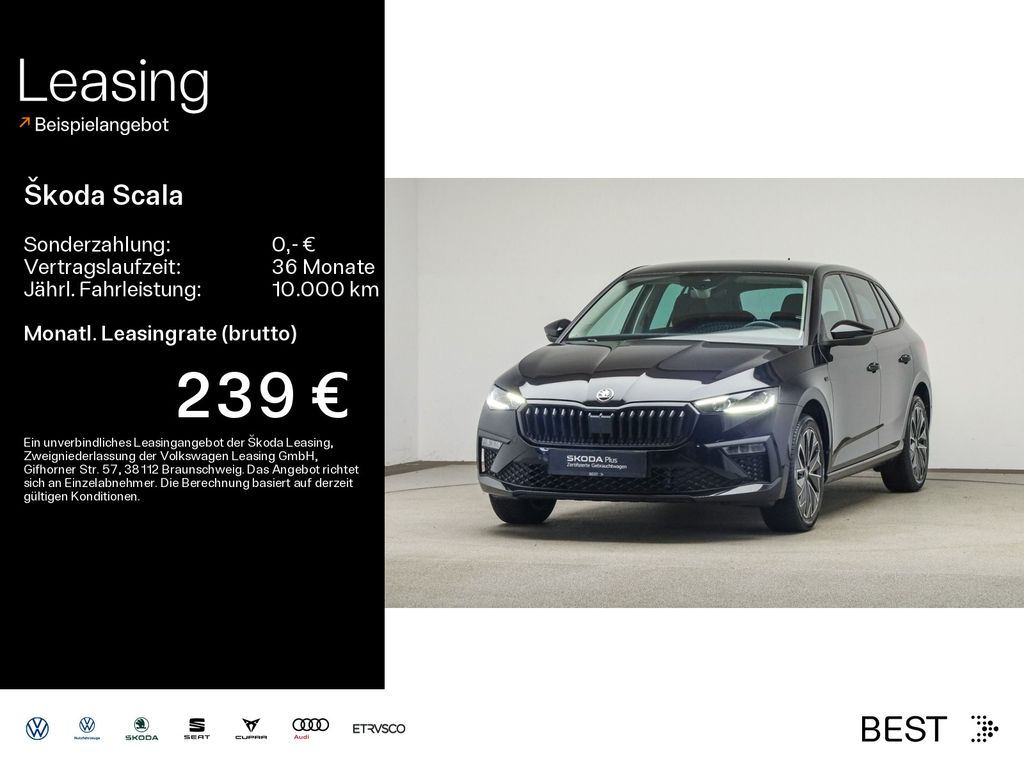 Skoda Scala 1.5 TSI DSG TOUR*MATRIX*AHK*KAMERA*SHZ*NAV