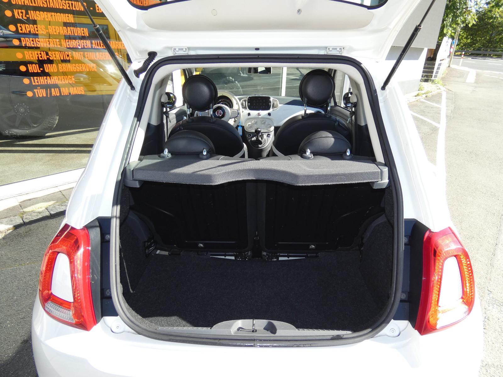 Fiat 500 Anniversario Glas-Schiebedach LED NAVI PDC