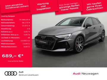Audi Leasingangebot: Audi RS 3 Sportback VMAX 280 KM/H SPORTABGAS PANO KAM
