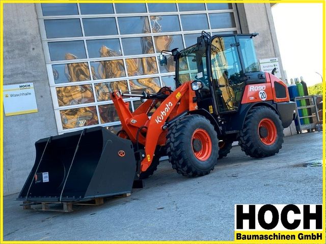 Kubota R090 WTQC Radlader Schaufel + Palettengabel