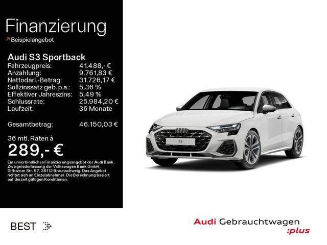 AUDI S3 Sportback Assist, Navi, Sound