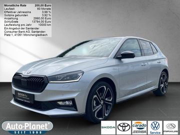 Skoda Fabia IV 1.5 TSI DSG Monte Carlo VOLL-LED SHZ