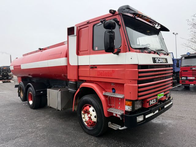 Scania R143 6x2 Full steel manual water tank