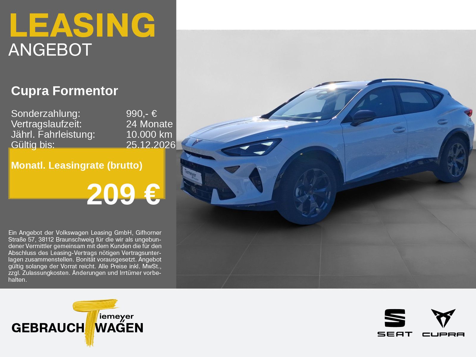 Cupra Formentor 1.5 eTSI MATRIX SUPERSPORT 360° NAVI