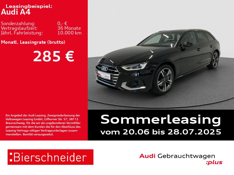 Audi A4 Av 40 TFSI qu advanced 18 ACC CAM NAVI VC 5J.