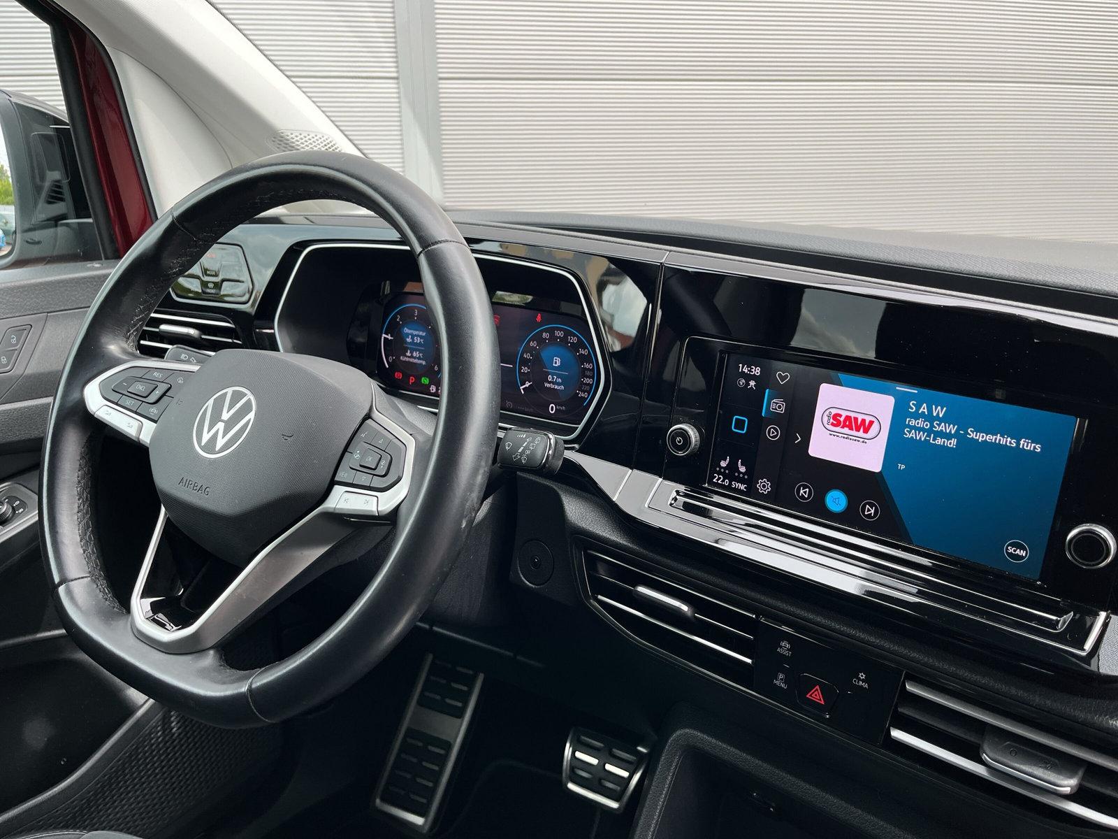 Volkswagen Caddy 2.0 TDI DSG Style 7-SITZE LED KAMERA, миниатюра 14