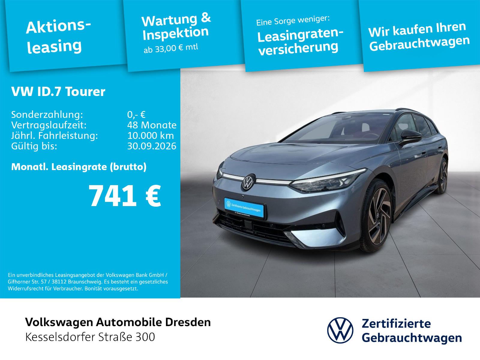 Volkswagen ID.7 Tourer Pro S AHZV Kamera LED Navi