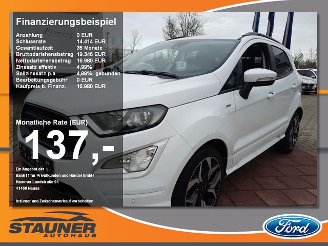 Ford EcoSport 1.0 EcoBoost ST-Line Navi Kamera