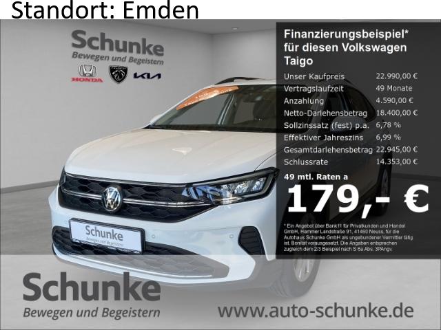Volkswagen Taigo Life 1.0 TSI EU6d Digitales Cockpit LED Mu