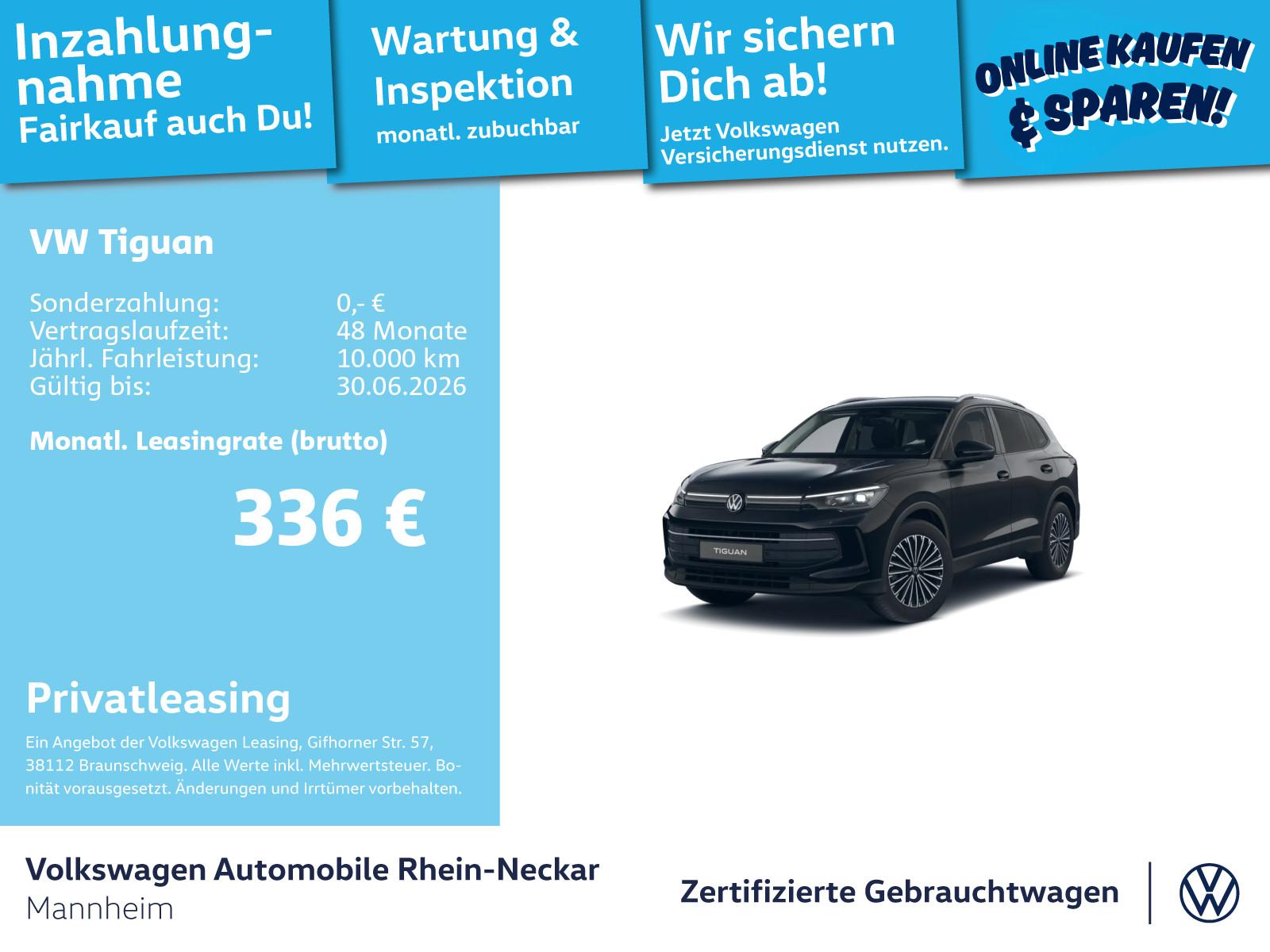 Volkswagen Tiguan 1.5 eTSI GOAL DSG Navi AHK Kamera uvm.