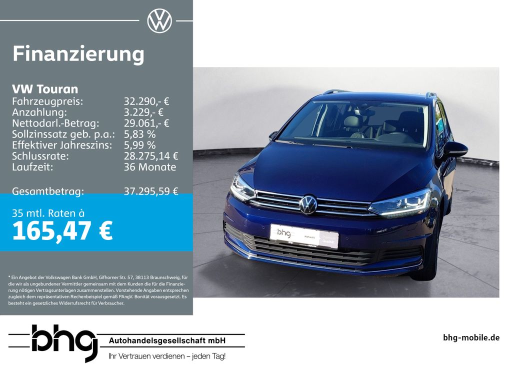 Volkswagen Touran Comfortline 2,0 TDI DSG