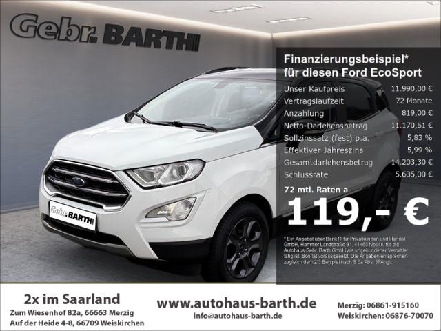 Ford EcoSport Titanium, Winterapakt Klimaautom SHZ Al