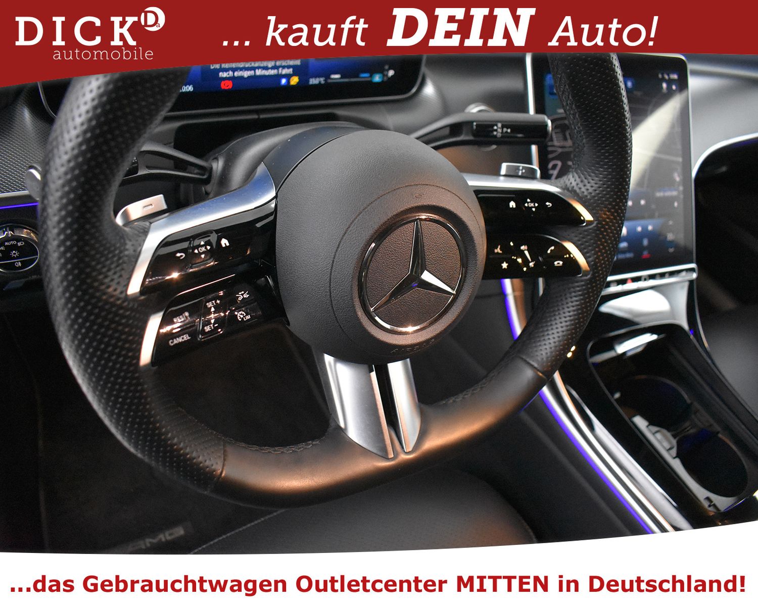 Fahrzeugabbildung Mercedes-Benz C200 CGI 2X AMG Line NIGHT+MEMO+360+HEAD+MULTIKO