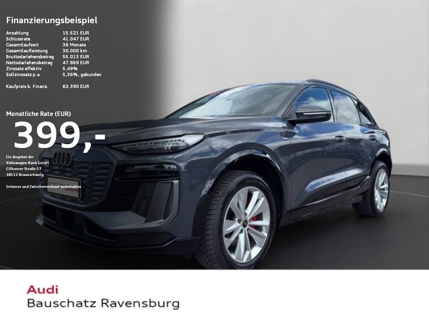 AUDI Q6 e-tron 225 kW performance *AHK*MATRIX*HUD* AH