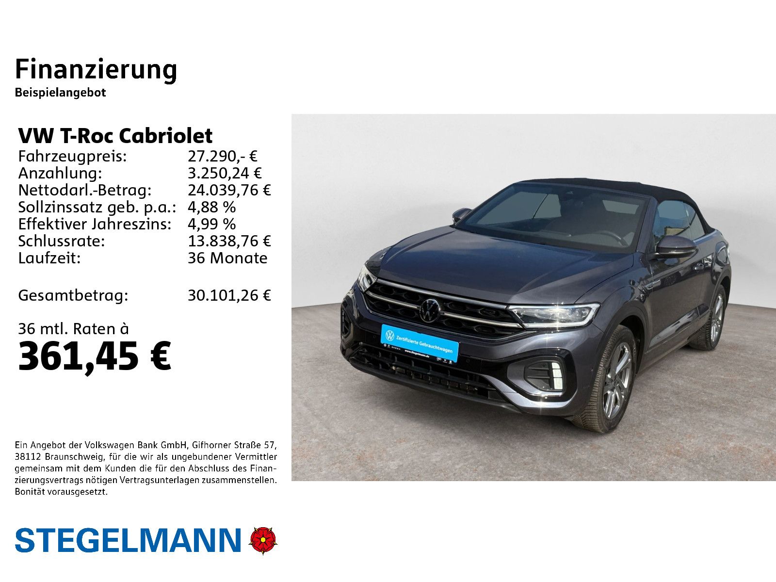 Volkswagen T-Roc Cabriolet 1.5 TSI DSG R-Line AHK Matrix foto 2