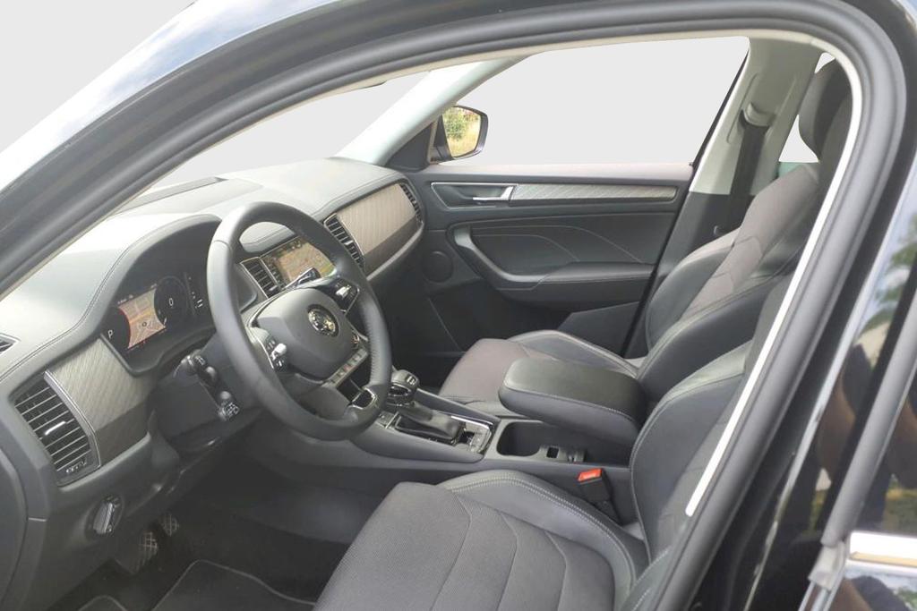 Skoda Kodiaq 2023 г. Чёрный, пробег 57792 км