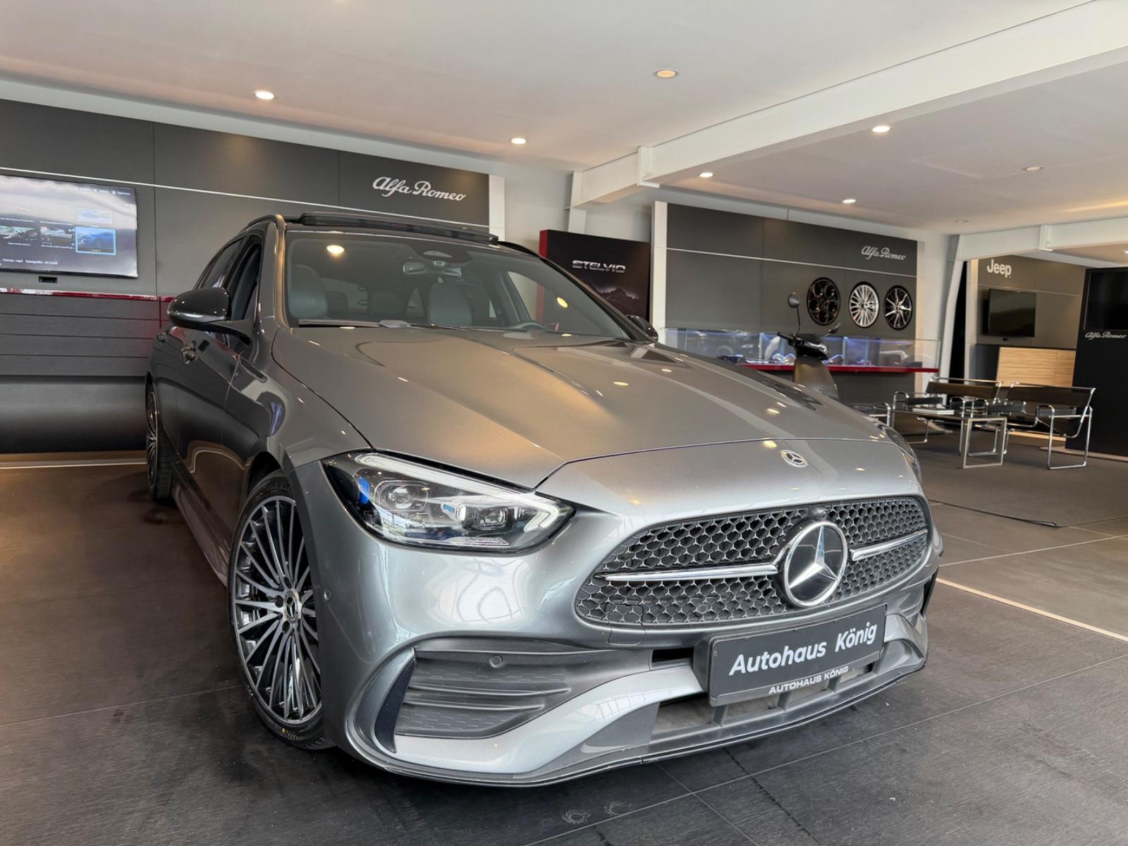 Mercedes-Benz C 300d  AMG Panorama Kamera AHK MBUX