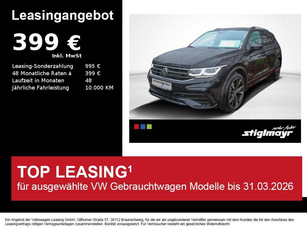 Volkswagen Tiguan Allspace R-line 2.0TSI 4-Motion NAVI+STAN