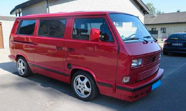 Volkswagen T3 Multivan, Redstar  mit 5 Zylinder Audi Motor