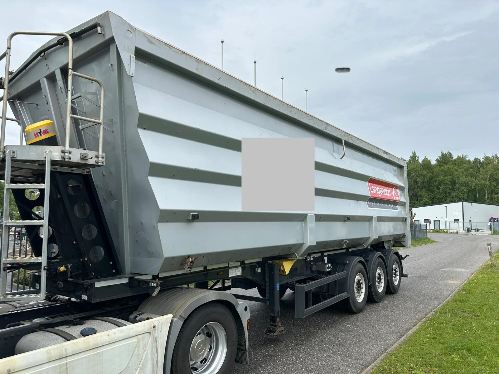 Langendorf SKS 24/28 Stahlmulde Schrottmulde 50m3