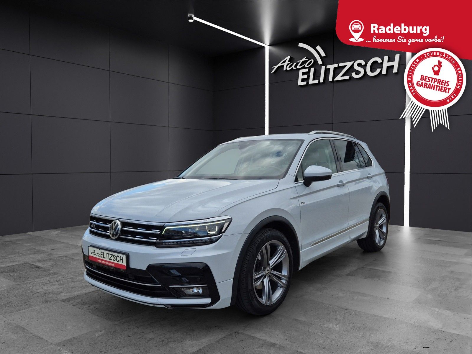 Fahrzeugabbildung Volkswagen Tiguan TDI DSG R-Line LED Navi ACC AHK HuD SHZ