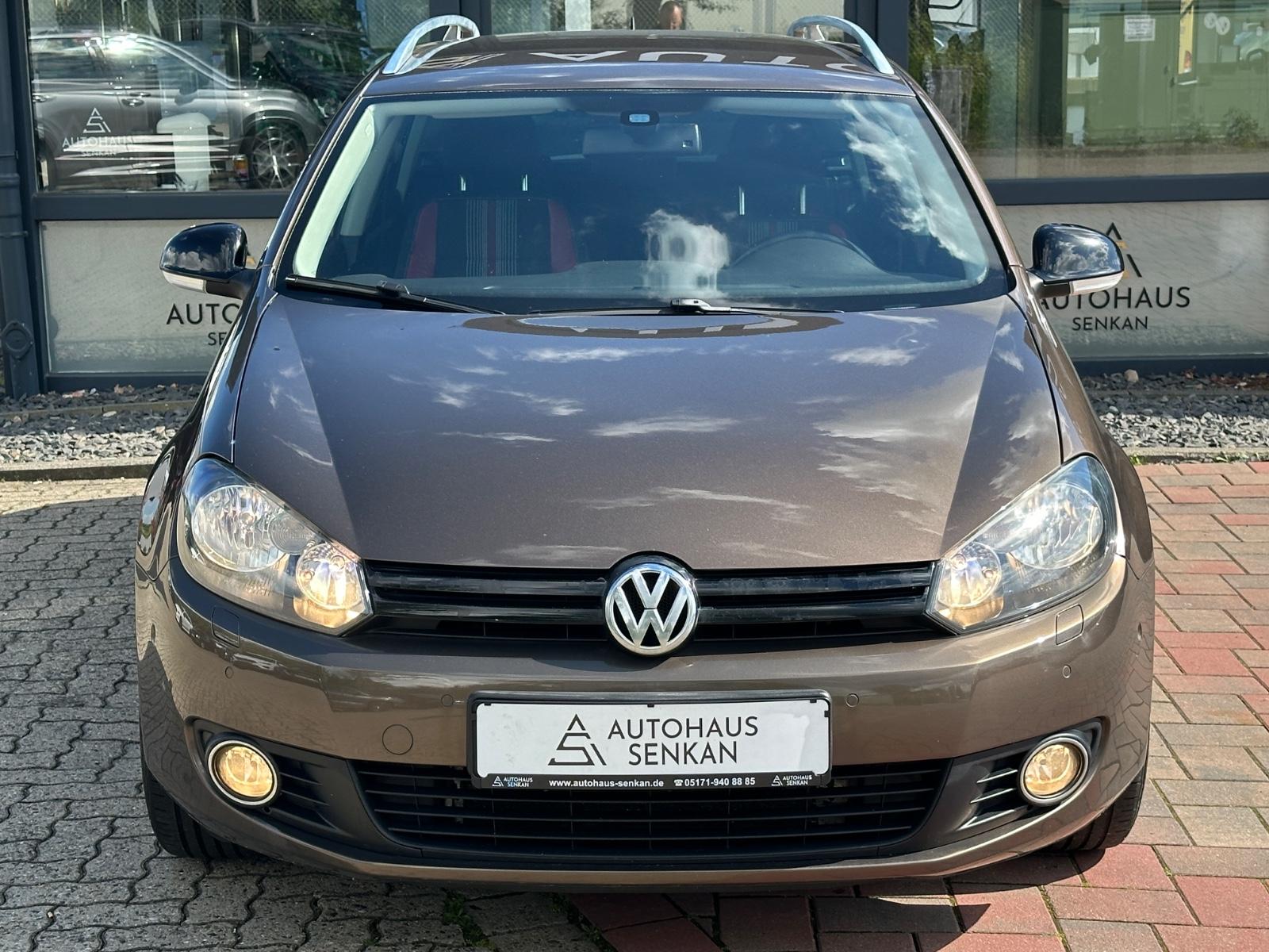Volkswagen Golf VI 2.0 TDI Variant Match*TEILLEDER*SHZ*PLA*