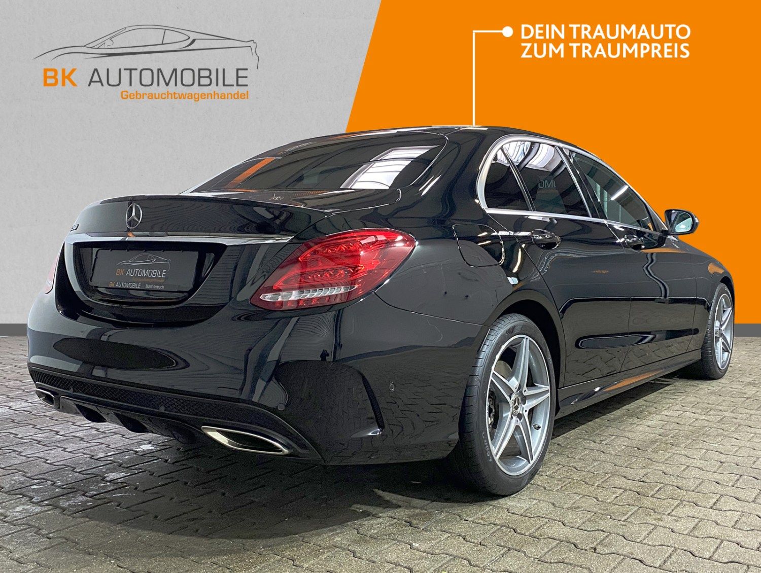 Fahrzeugabbildung Mercedes-Benz C 250 CGI AMG Line #LED#SHZ#Tempo#Alu#Leder#Navi