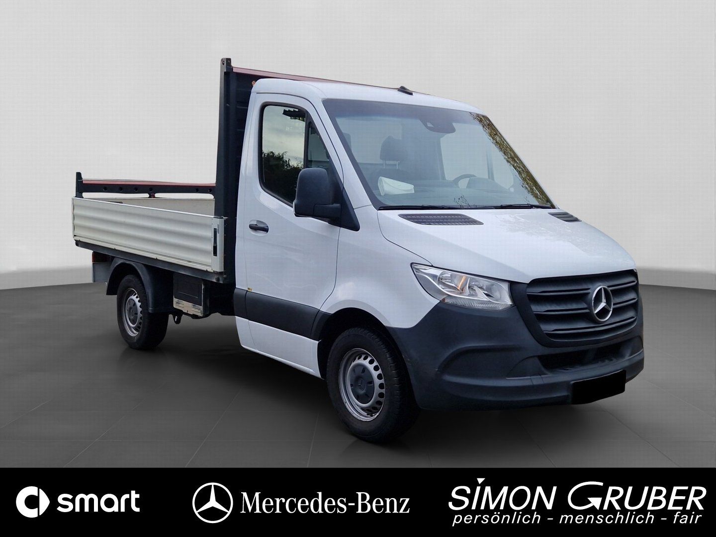 Fahrzeugabbildung Mercedes-Benz Sprinter 316 Pritsche Kompakt 3Sitze Klima AHK