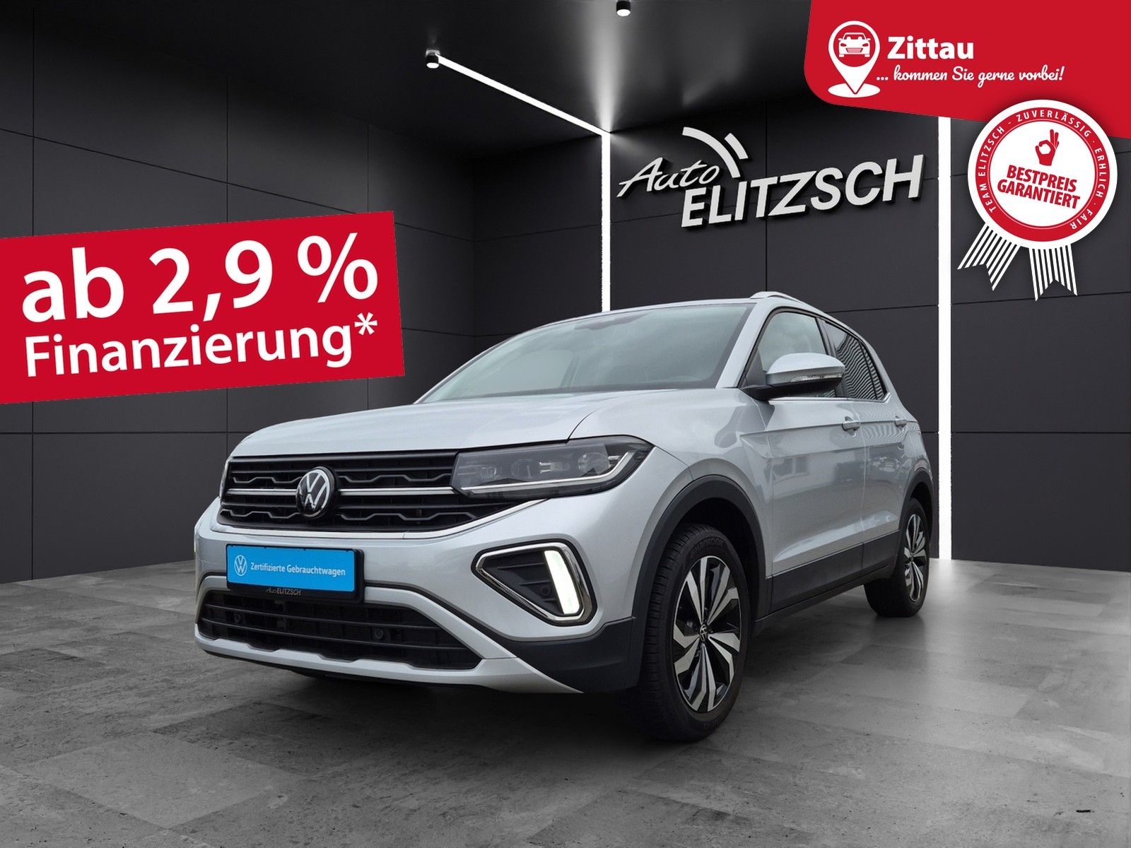 Fahrzeugabbildung Volkswagen T-Cross TSI Style Matrix Navi AID ACC PDC SH LM