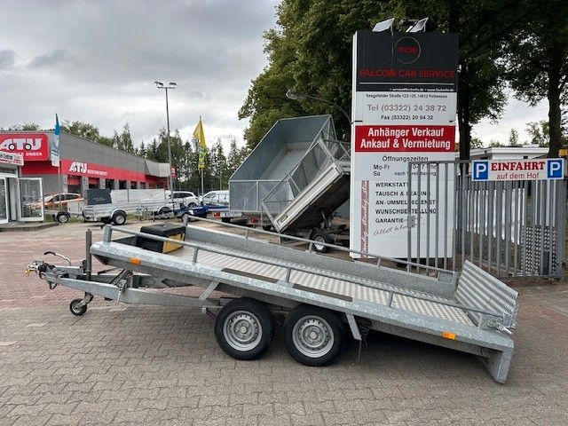 Hapert " TOP Bau-Maschinentransporter+EXTRAS kippbar "