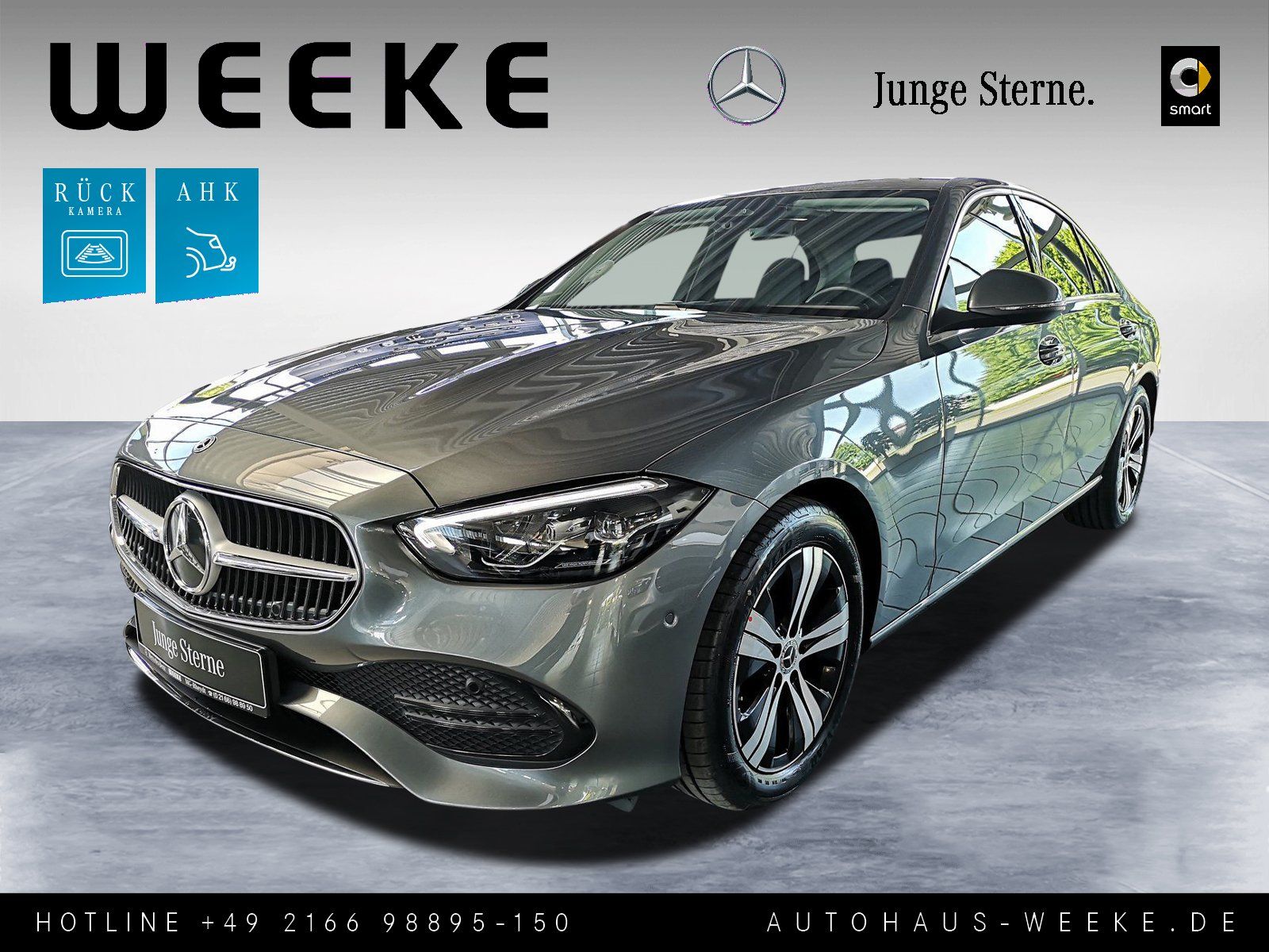 MERCEDES-BENZ C 180 Avantgarde ADVANCED+ANHÄNGERKUPPLUNG+TWA+V