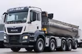 MAN TGS 35.500 Kipper Trösch Thermo-Mulde 10x4