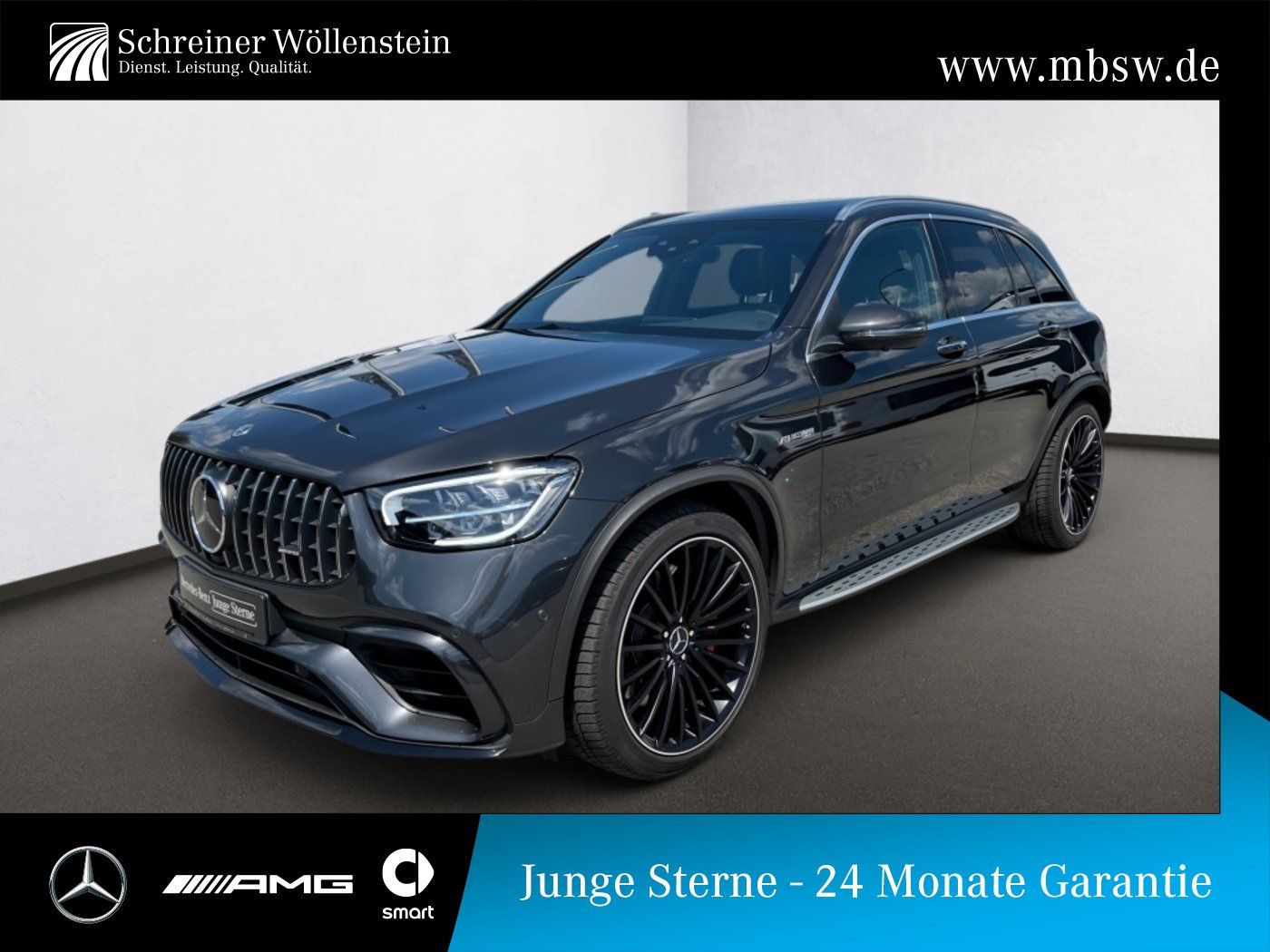 MERCEDES-BENZ GLC 63 AMG 4M+ S PerfAGA*Pano*FAP*Drivers*KeyGo