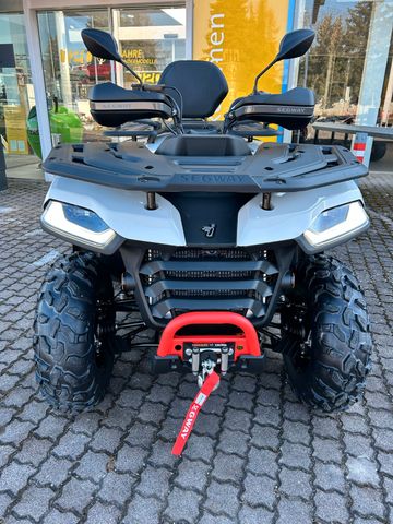 Segway SNARLER AT5 L DLX 2025 weiß-rot