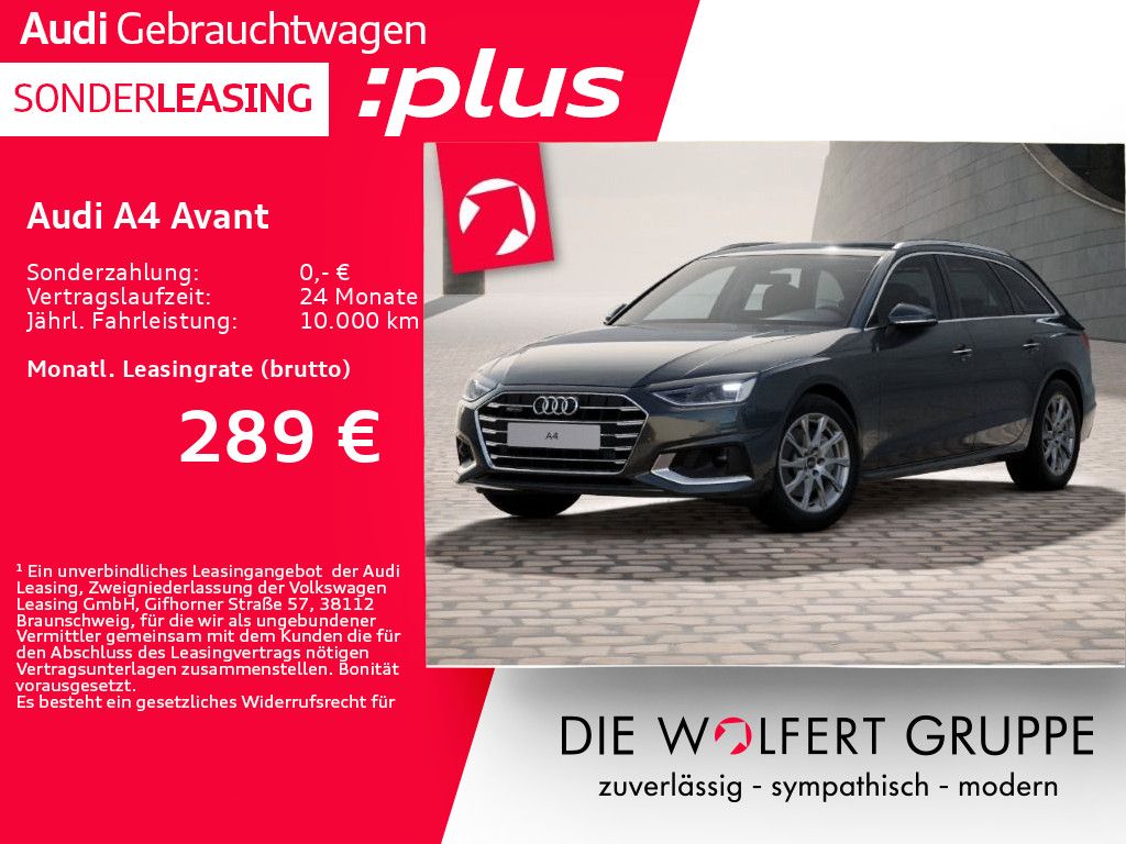 Audi A4 Avant advanced 40 TFSI quattro ACC*RFK