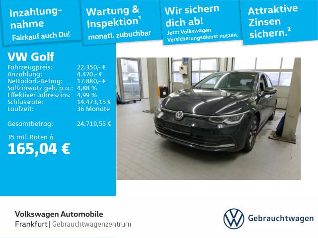 Volkswagen Golf VIII 2.0 TDI DSG Active Navi AHK Rückfahrka