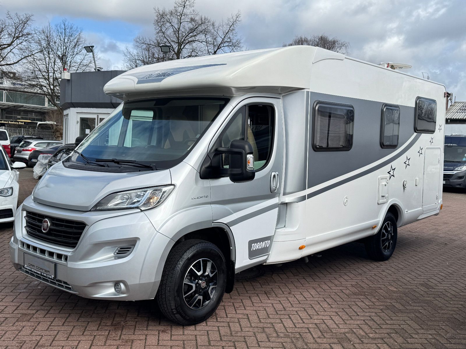 Vehicle image Miller TORONTO FIAT DUCATO SOLAR 2X TV SAT LUFTFEDER