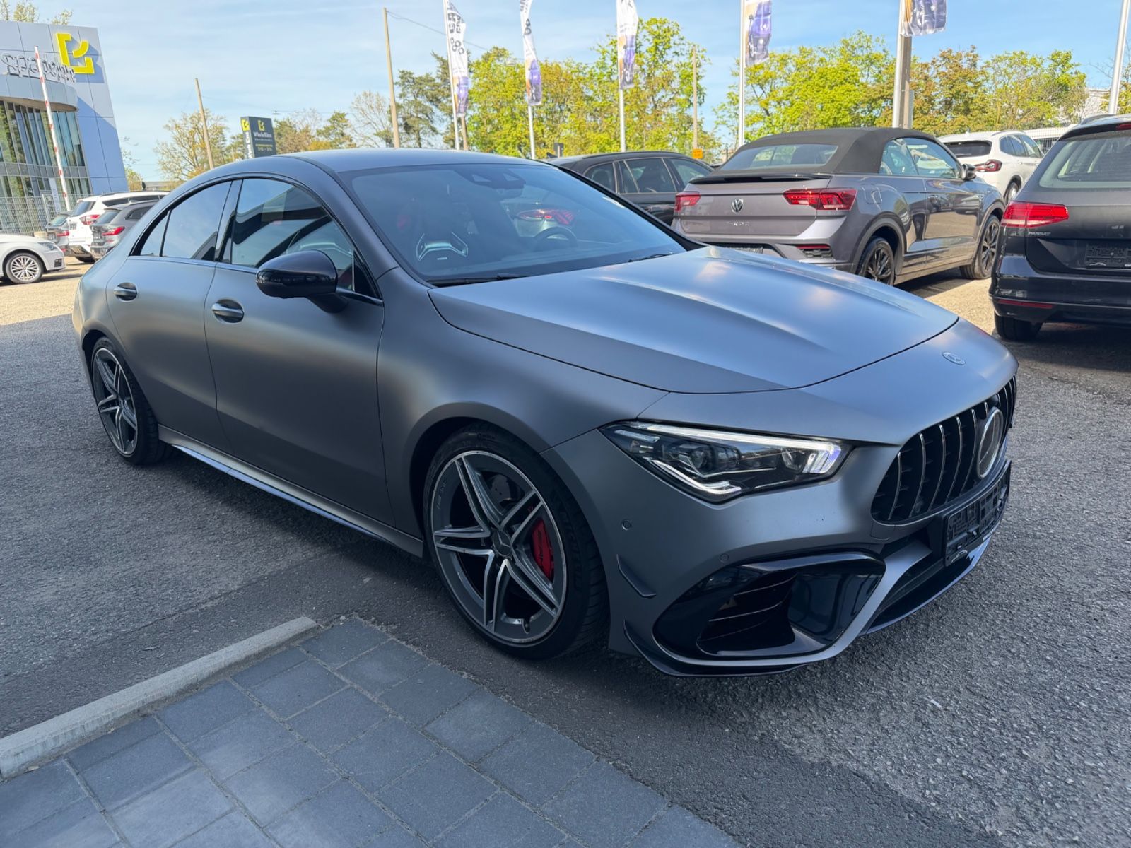 Mercedes-Benz CLA 45S AMG 4M PerfSitze Belüftung Night Matt