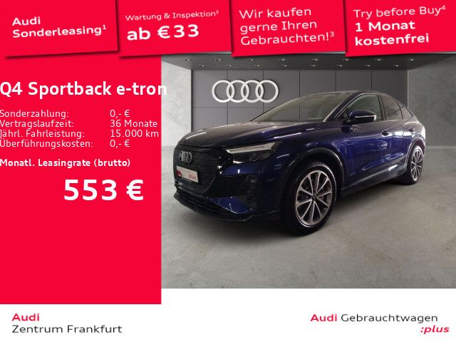 Audi Q4 Sportback 45 e-tron advanced LED Navi DAB VC