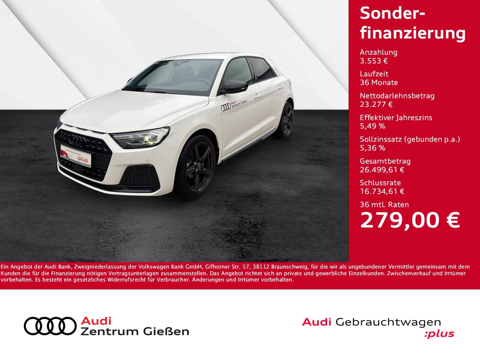 Audi A1 Sportback 25 TFSI S-tronic advanced S line bl