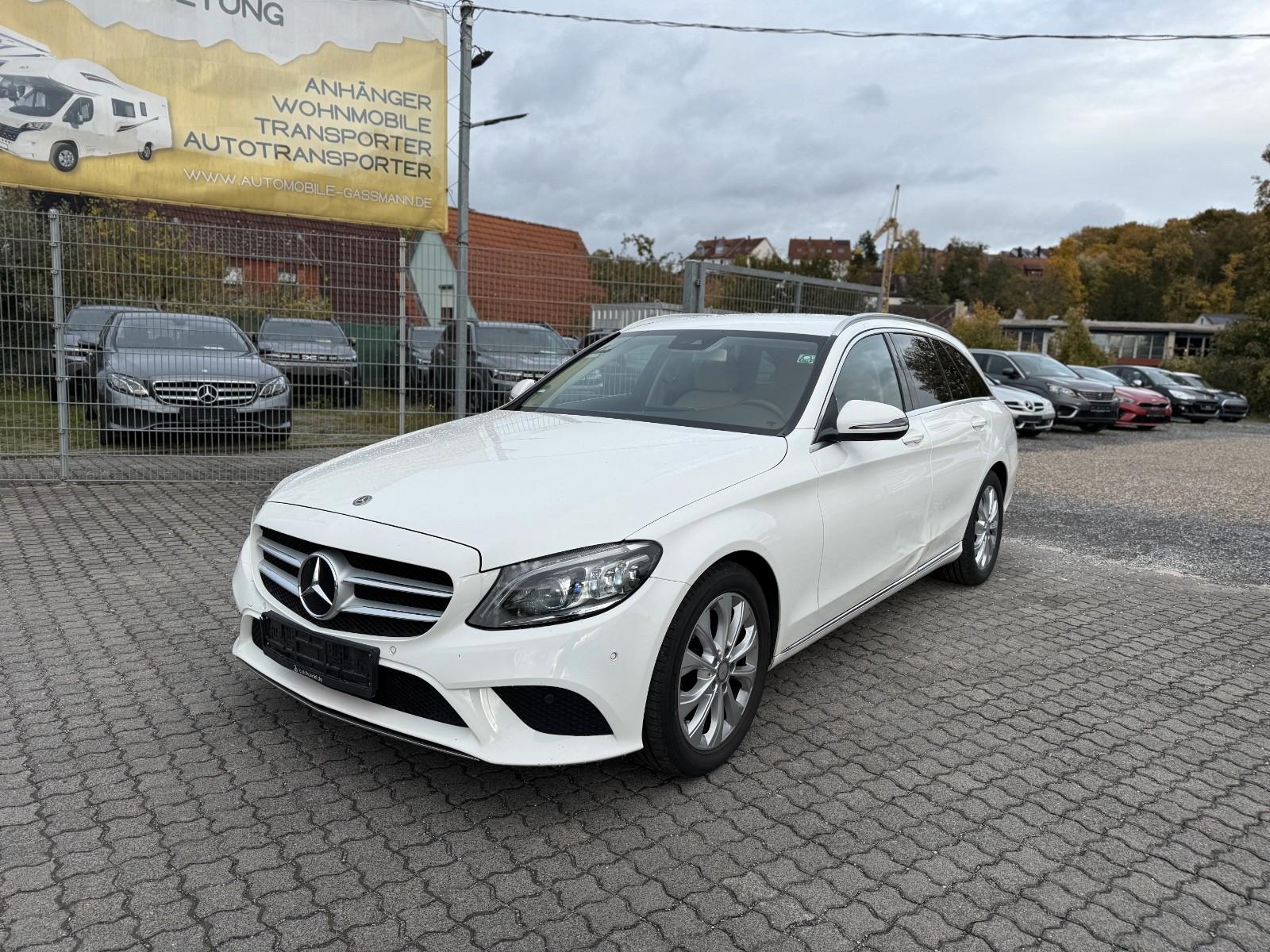 Mercedes-Benz C 220d Full-LED Navi T-Leder Automatik Klima RFK