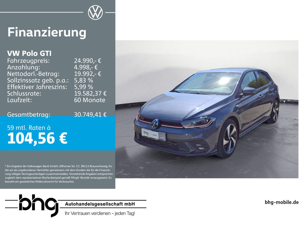 Volkswagen Polo GTI 2.0 TSI DSG