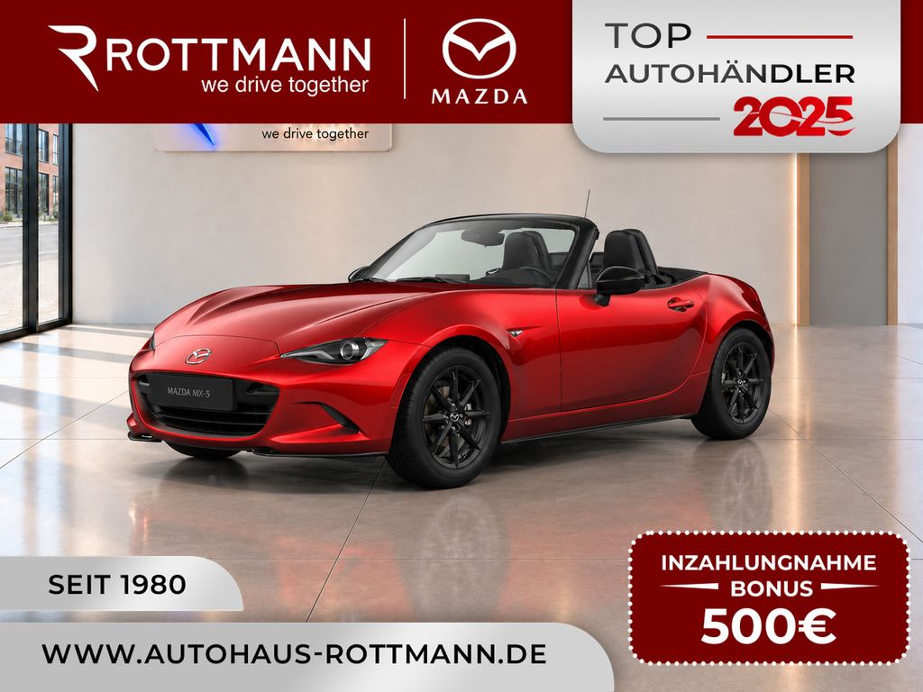 Abbildung Leasingangebot Mazda MX-5 2027 1.5 SKYACTIV-G 136ps PRIME-Line