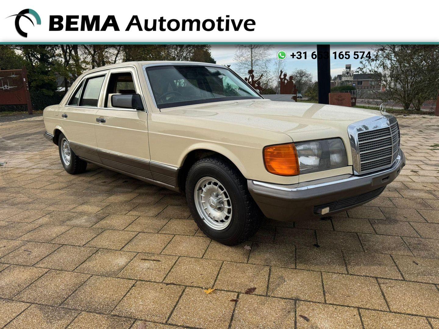 Mercedes-Benz 380 SEL S-klasse GUARD/GEPANTSERD