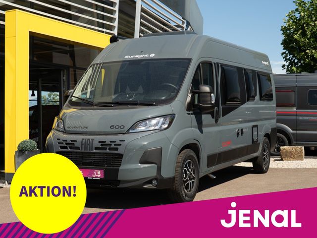 Sunlight Adventure Cliff 600 Dieselheizung, Automatik